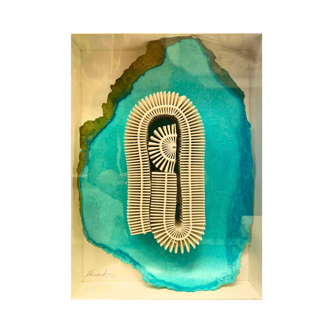 Shades of Refreshment: Air Filter Abstraction II, Eleny Kasemets