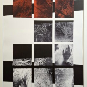 Kalli Kalde "Words broken into fragments III"